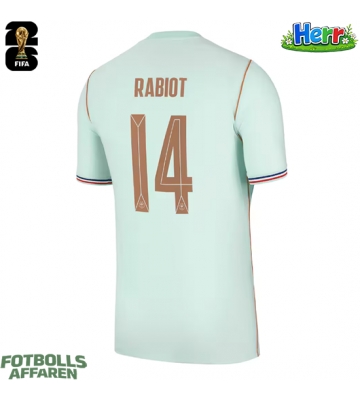 Frankrike Adrien Rabiot #14 Bortatröja VM 2026 Kortärmad